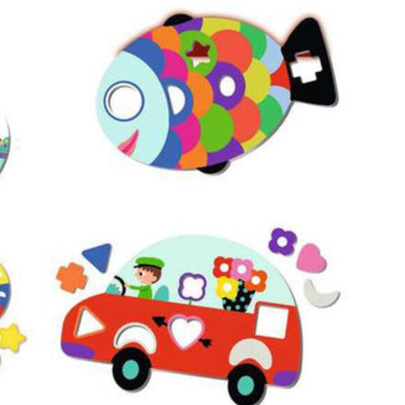 New Sealed Ravensburger Game Formes et Couleurs (Shapes and Colors) French - Picture 12 of 14